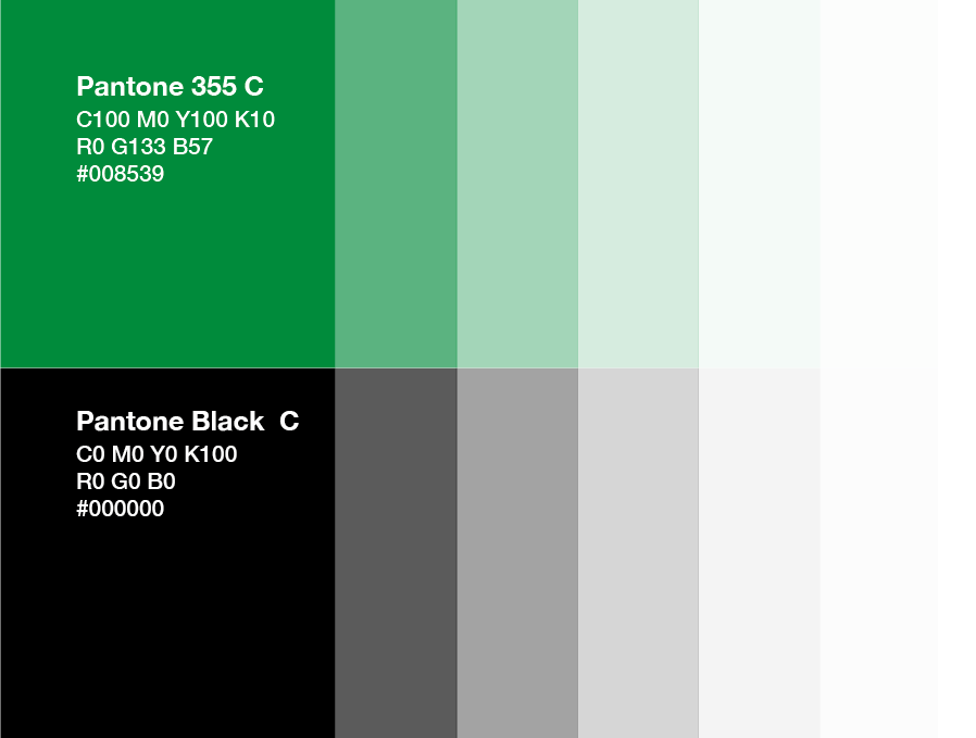 Logotip Escola FUAB Formació: colors corporatius